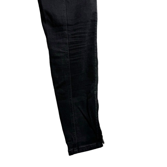 Free People Vintage Stretch Midnight Magic Jeans High Rise Skinny Leg Black 29 - Picture 13 of 16